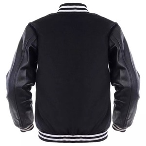 New Design Fashion Loose Varsity Bomber <b>Jackets</b> Geometric Cartoon Hooded Letterman College Unisex Stand Collar <b>Fleece</b> - Product Image 4