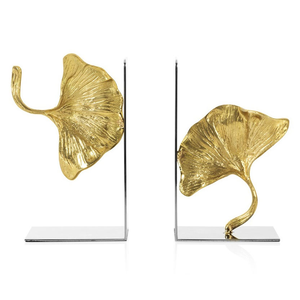 Porte-livres décoratifs personnalisés en fer, supports métalliques dorés pour livres, organisateurs de livres en fer robustes pour étagères - Product Image 5