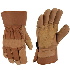 Guantes de Trabajo para Hombre de Fabricación Profesional a Precio Económico, Guantes de Seguridad de Alta Calidad, Cuero Suave, Antiestáticos, Antideslizantes y Duraderos - Product Image 4
