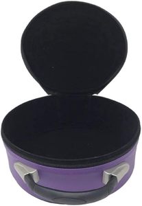 Étui à couronne brodé pour Maître Maçon du Conseil Royal et Sélectif – Sac de rangement rond haut de gamme pour insignes - Product Image 3