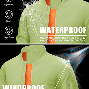 Bomber <b>jacket</b> <b>For</b> <b>Men's</b> Side Pockets Front Zipper <b>Long</b> Sleeve Comfortable Casual Style Breathable <b>Jacket</b> <b>For</b> <b>Men</b> <b>Men's</b> <b>Jackets</b> - Product Image 6