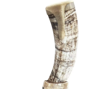 เขาสัตว์วิกกิ้งสำหรับดื่มคุณภาพสูง ผลิตด้วยมือจากวัสดุออร์แกนิก ทนทาน ราคาขายดีที่สุดจากอินเดีย - Product Image 1