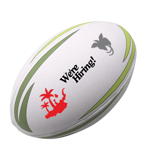 2025 nueva llegada pelota de Rugby sintética de goma duradera práctica pelota de Rugby fabricante directo de fábrica pelota de Rugby promocional - Product Image 4