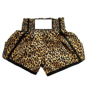 Shorts de Boxeo Muay Thai Six Trend Sports con Diseño Impreso Personalizado, Logotipo Personalizado, Ligeros, Transpirables, de Secado Rápido, Elásticos, Unisex - Product Image 1