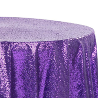 Nouvelle Arrivée - Rideau de Fond de Scène Moderne Violet Artificiel Personnalisé avec Paillettes Fantaisie pour Mariage et Décorations de Fête - Simple