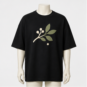 T-shirt graphique surdimensionné personnalisé pour homme, imprimé sérigraphié, en coton, manches courtes, design 02 TSA-SPT-0002 - Product Image 5