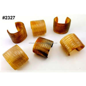 Coupleur de klaxon lesté StoneHorn | Connecteur en corne de buffle naturelle avec noyau en pierre pour la menuiserie de luxe | Fourniture artisanale en vrac artisanale - Product Image 5