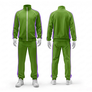 Chándal Deportivo Sublimado Personalizado para Equipos, Ropa Deportiva para Correr y Entrenar, Transpirable, de Secado Rápido, Ropa Atlética, Fábrica OEM - Product Image 3
