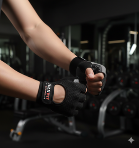 Guantes Deportivos RexFit para Hombre y Mujer |   Guantes de Gimnasio Transpirables Antideslizantes para Levantamiento de Pesas y Ejercicio - Product Image 1