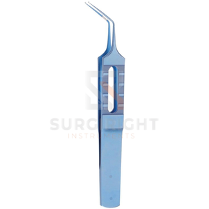 คีมผูกสายไทเทเนียม Kelman McPherson สำหรับศัลยกรรมจุลศัลยกรรมตา ได้รับการรับรองมาตรฐาน CE ISO โดย Blush Surgical - Product Image 3