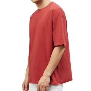 เสื้อยืดคอกลมผู้ชายผ้าฝ้ายแขนสั้นเรียบง่ายสไตล์ลำลองสำหรับฤดูร้อน สั่งพิมพ์ลายได้ ขายส่ง มีความต้องการสูง - Product Image 3