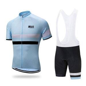 Conjuntos de Ciclismo Personalizados con Logotipo, Ropa de Ciclismo de Secado Rápido, Jersey de Ciclismo con Culotte con Tirantes, Uniforme de Ciclismo para Hombre - Product Image 1