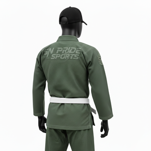 Suministro Directo de Fábrica, Kimono de Jiu Jitsu de Alta Calidad, Hecho a Medida, Duradero y Transpirable, 100% Algodón, Tejido Perlado, Traje BJJ Especial - Product Image 2