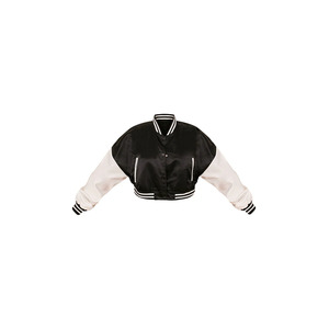 Women's Winter Wool <b>Varsity</b> <b>Jacket</b> with Breathable Fabric Embroidery Details Cotton Filling-Finished Customizable Size & Color - Product Image 5