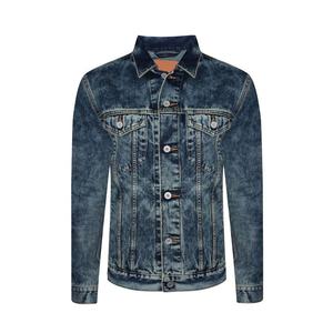 Factory Vintage <b>Denim</b> <b>Jacket</b> Custom Logo Print Eco-Friendly Casual Streetwear Men's Collection - Product Image 1