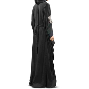Abayas Árabes Modestas para Mujer, Diseño Recto, Últimos Diseños Vintage, Tela de Chifón Suave, Transpirable, Cómoda, Manga Larga, con Bolsillos - Product Image 6