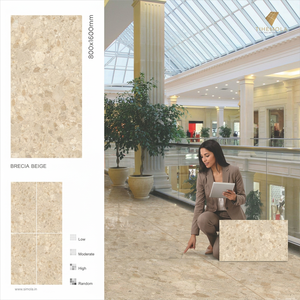 Carreaux de mur et de sol en grès cérame émaillé Scuro 800x1600mm, épaisseur 9mm, garantie 5 ans, antidérapants - Product Image 4