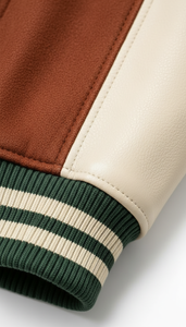 Veste d'hiver professionnelle universitaire en tissu polaire de style américain durable avec impression par sublimation - Product Image 5