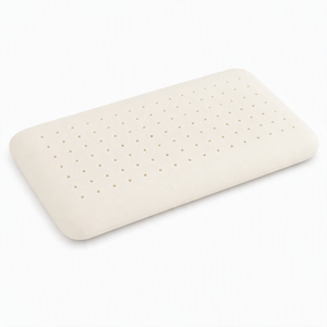 Oreiller cervical en latex naturel respirant, écologique, rafraîchissant, ergonomique, soutien cervical, coussin de lit rectangulaire - Product Image 4