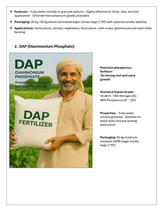 Fertilizante de Fosfato Diamónico (DAP) Orgánico Premium, Fuente de Fósforo de Alta Eficiencia para un Rendimiento Óptimo de Cultivos - Product Image 2