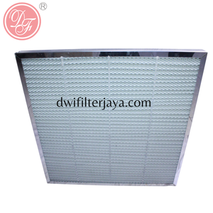 ไส้กรองอากาศ DWI FILTER JAYA ประสิทธิภาพสูง True HEPA กำลังกรอง 99.995%  ขนาดรูพรุน 0.3 ไมครอน  ความเร็วการไหลของอากาศ 400 CFM แบบแผง - Product Image 3