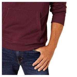 Sweat à capuche vintage en mélange polyester-coton, best-seller de l'hiver, broderie personnalisée, haute qualité, unisexe, doux polaire brossé avec poche - Product Image 3