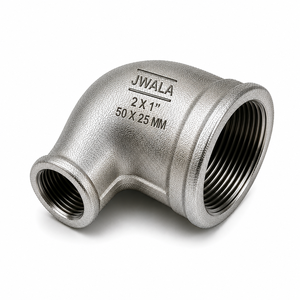 ข้อต่อท่อสแตนเลสทนทาน ขนาด 50x25 มม. แบบลดขนาด 1 ถึง 2 นิ้ว พร้อมเกลียว สำหรับงานเคมีและท่อประปา - Product Image 3