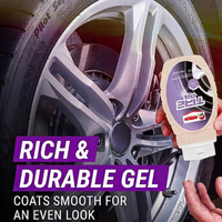 Gel pour pneus Getsun, revêtement brillant haute brillance, restaurateur de caoutchouc, agent de polissage protecteur longue durée, agent de brillance liquide épais pour roues