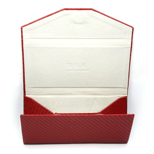 กล่องใส่แว่นตาพับได้ JOY ทำจากหนัง PU คุณภาพดี พกพาสะดวก มีหลายสี ขนาด 16*8*7 ซม. - Product Image 4