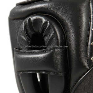 Protector de Cabeza de Cuero de Alta Calidad Personalizado al por Mayor para Entrenamiento de Artes Marciales Mixtas, Kick Boxing, Unisex - Product Image 2