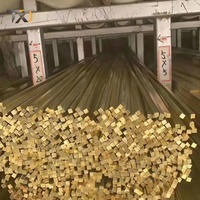 En stock Astm 80mm 200mm 250mm C3602 C3604 C2300 tige ronde barre de cuivre dur demi-dur 99.9% barre de laiton pur cuivre