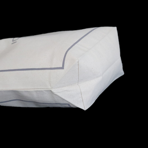 Customized Logo and Print at Affordable price <b>Long</b> Handle Eco-Friendly Reusable Cotton Shopping Tote <b>Bag</b> with Multiple Sizes. - Product Image 5