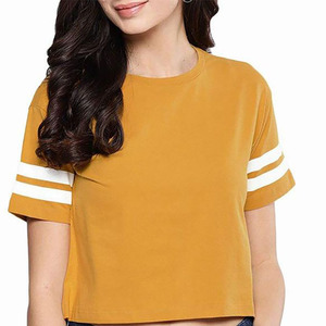 Womens Premium Summer <b>Crop</b> <b>Tops</b> Stylish Comfortable Casual Wear High Quality Organic Cotton Modern Fit Trendy Design - Product Image 4