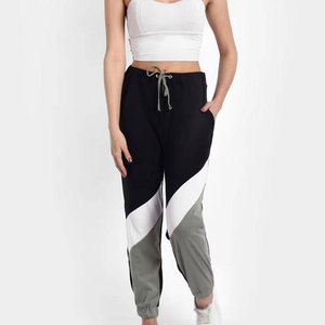 Custom Women Cargo Jogger Pants Elastic Waist Streetwear Cotton Trousers Low MOQ Wholesale Supplier OEM ODM - Product Image 6