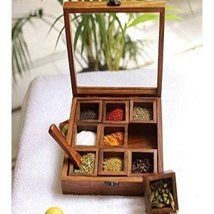 Contenedor de Almacenamiento de Ajo de Madera Ecológico, Duradero y de Alta Calidad, Hecho a Mano, para Uso en la Cocina, Hermético y Apto para Lavavajillas - Product Image 5