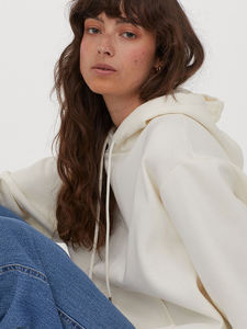 2024 Custom High Quality <b>Women's</b> Pullover Hoodies Plus Size Anti-Shrink Puff Printing Logo/<b>Pattern</b> Winter Plain Hoodie - Product Image 2