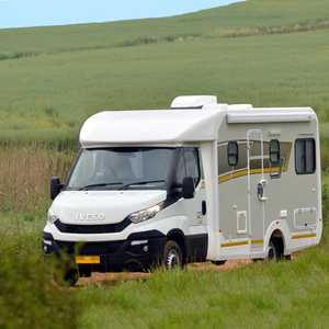 Custom Lightweight Fiberglass Road 4x4 Truck Camper Expedition RV Travel <b>Trailer</b> with Kitchen Bathroom Space - Product Image 3