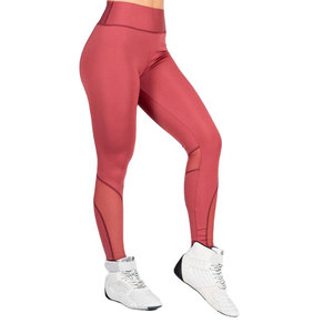 Ensemble de yoga sans couture pour femme : Leggings taille haute longueur intégrale et crop top dos nageur, couleur unie, tenue de sport deux pièces - Product Image 2