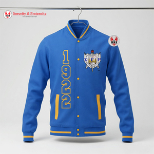 เสื้อแจ็คเก็ตปักลายตัวอักษรกรีก Sigma Gamma Rho Sorority สำหรับผู้หญิงและผู้ชาย  แบบหนา  ทำจากขนสัตว์เป็นมิตรกับสิ่งแวดล้อม |   แฟชั่นใหม่ - Product Image 2