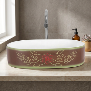 Minimalist White Ceramic Countertop Wash Basin Modern Oval Artistic Bathroom Vanity Sink Lavabo Bowl - Product Image 4