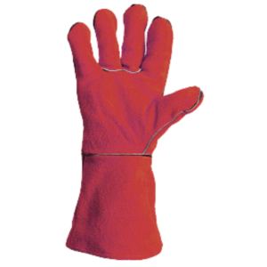 Long Lasting Cowhide Split Leather Heavy Duty Welding Gloves Heat and <b>Fire</b> Resistant Safety Gloves for Work Spark Protection - Product Image 4