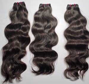 Vendeurs de paquets de cheveux bruts vietnamiens non traités en vrac Double trame Offre Spéciale extensions de cheveux humains bouclés crépus - Product Image 1