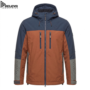 Veste imperméable de haute qualité pour homme, veste tactique résistante au vent avec poches zippées et capuche réglable - Product Image 1