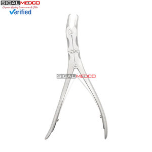 Pinzas para Huesos, Acero Inoxidable, 23 cm, Instrumento Quirúrgico Ortopédico, Herramienta de Precisión para Cortar, Agarrar y Dar Forma a Huesos - Product Image 6