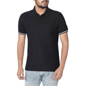 Polo de algodón 100% para hombre, alta calidad, talla grande, elegante, bordado personalizado - Product Image 3