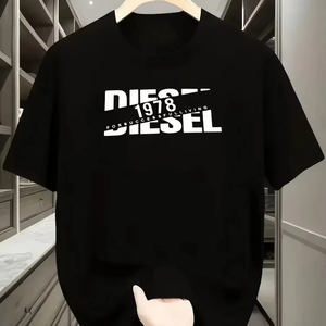 เสื้อยืดคอกลมทรงหลวมสบายๆ ผ้าเนื้อหนา 300 กรัม เป็นมิตรกับสิ่งแวดล้อม ระบายอากาศได้ดี แบบยูนิเซ็กส์ สไตล์ฮาราจูกุ แขนสั้น สำหรับผู้ชาย - Product Image 2