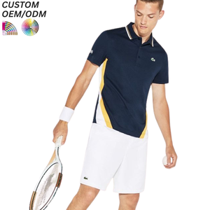 Ropa Deportiva Profesional Unisex para Tenis, Camiseta y Pantalones Cortos, 100% Poliéster, Secado Rápido, Transpirable, OEM, ODM, Suministro al por Mayor - Product Image 5