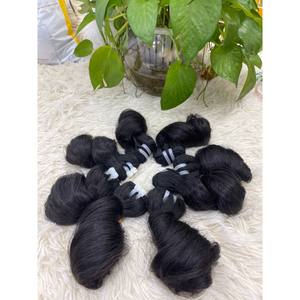 Meilleure qualité Super Egg Curl trame de cheveux humains vierges vietnamiens Remy cheveux DELUXE pour faire des extensions de cheveux de perruque - Product Image 3