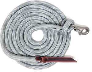 Corde de trelage pour cheval en nylon double tressé de haute qualité, robuste, élégante et décorative, pour l'extérieur, avec emballage personnalisé et marque. - Product Image 1