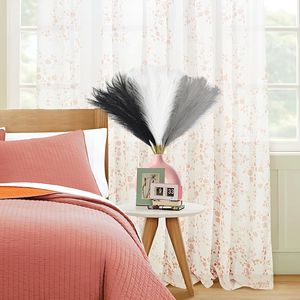 30 Pezzi di Erba della Pampa Artificiale Nera, 55 cm di Altezza, Steli Corti e Soffici, Erba della Pampa Colorata per Composizioni Floreali - Product Image 4
